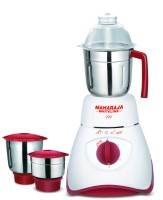 Maharaja Whiteline Joy Happiness 550-Watt Mixer Grinder (Red/White) at Amazon